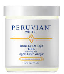 Peruvian White Braid Loc Extra Hold - Apple Cider Vinegar